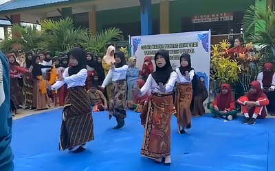 Lomba Tari Meriahkan Kegiatan Porseni di SDN 95 Kendari